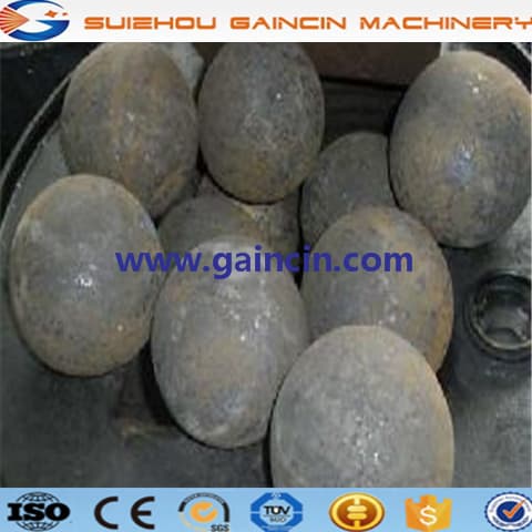 hot rolling high quality forged steel grinding media balls